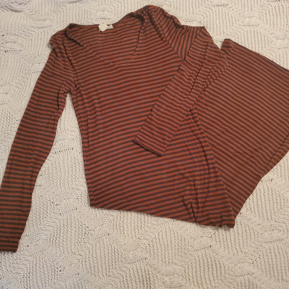 Mimi Maternity Long Sleeve Rib Knit Dress, size S - Picture 2 of 4